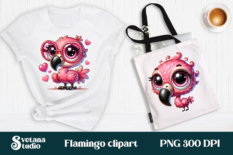 Flamingo Clipart Image 19