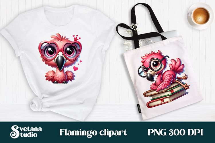 Flamingo Clipart Image 18