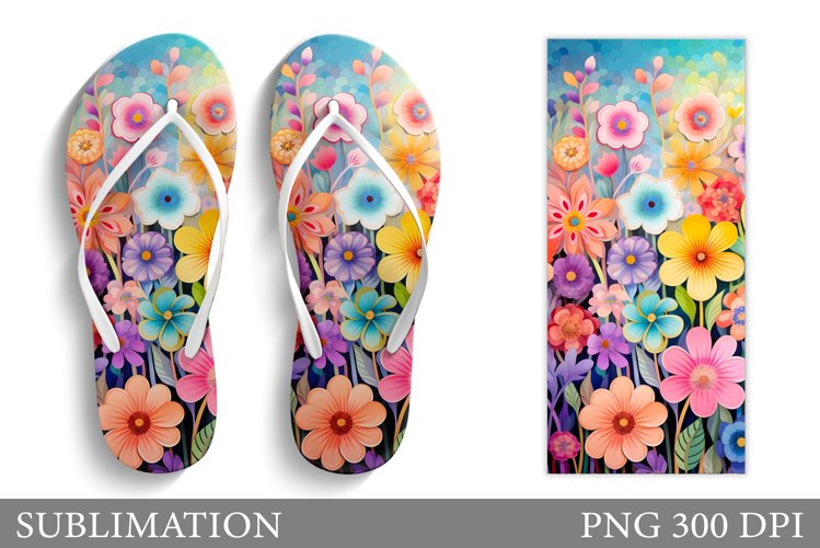 Watercolor Flowers Image 10