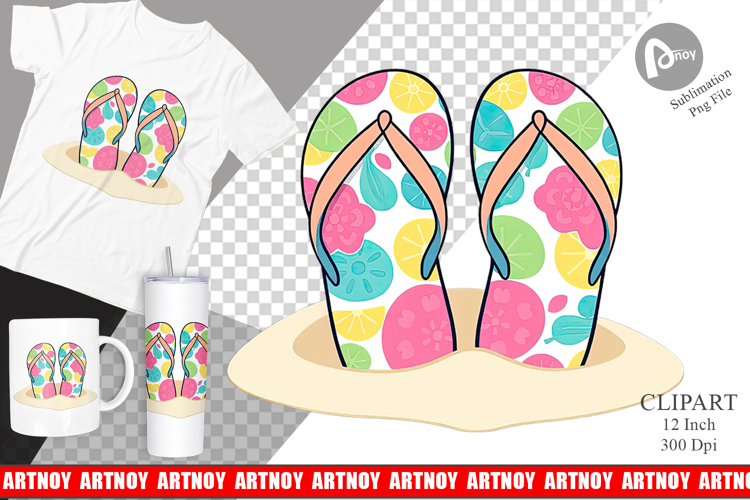 Flipflop Clipart Image 21