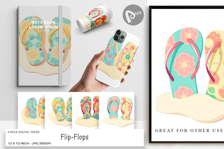 Flipflop Clipart Image 17
