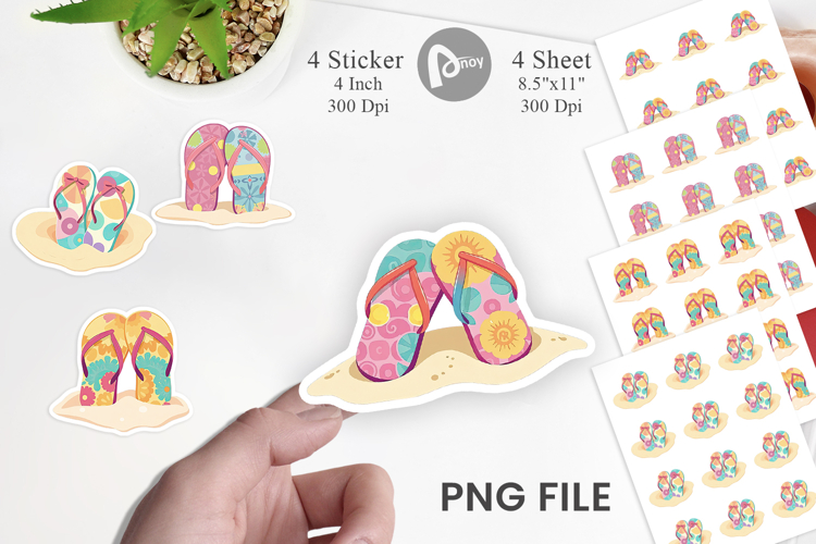 Flipflop Clipart Image 23