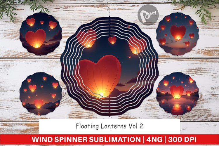 Wind Spinner Lanterns example image 1
