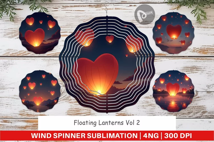 Wind Spinner Lanterns