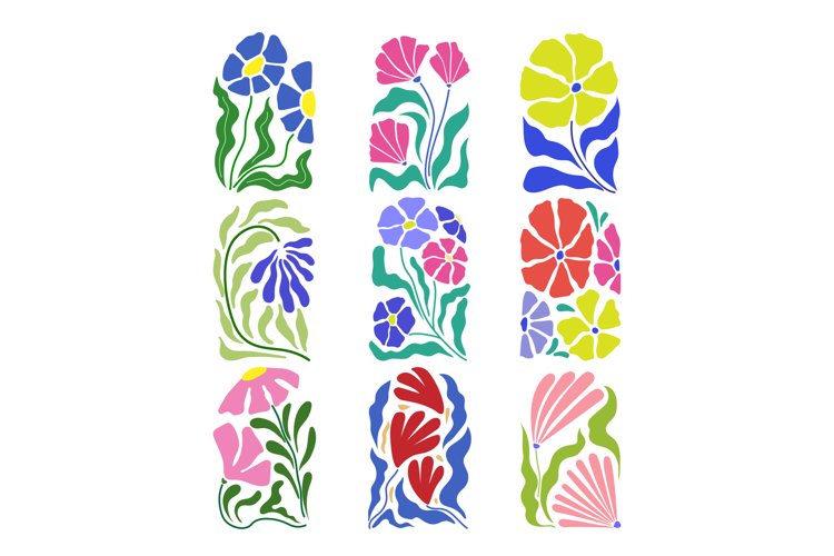 floral arch set cartoon