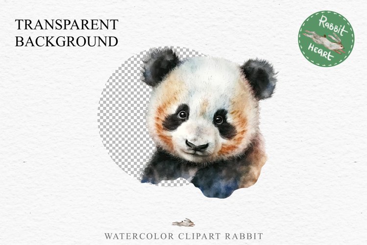Cute Panda Clipart Image 23