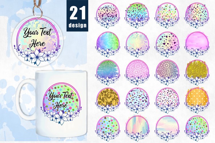 Mug Sublimation Designs, Mug Bundle, Keychain Sublimation