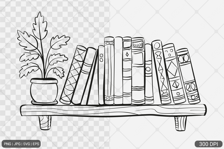 Floral Book SVG PNG | Book with Flowers