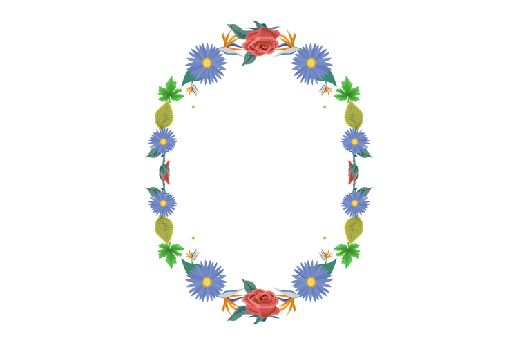 Flower Border Clipart