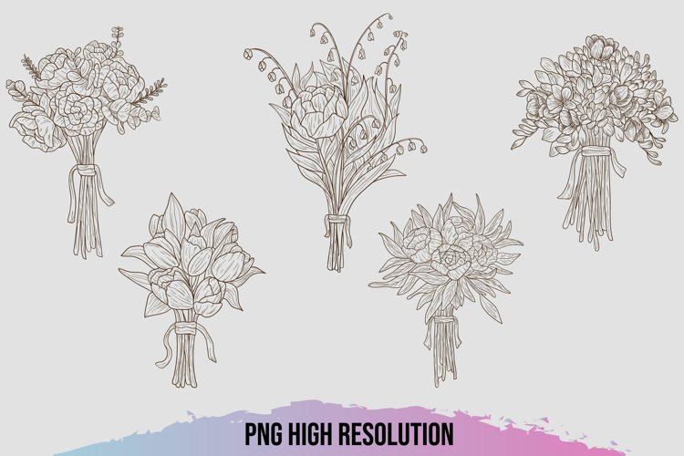 Bouquet Clipart Image 10