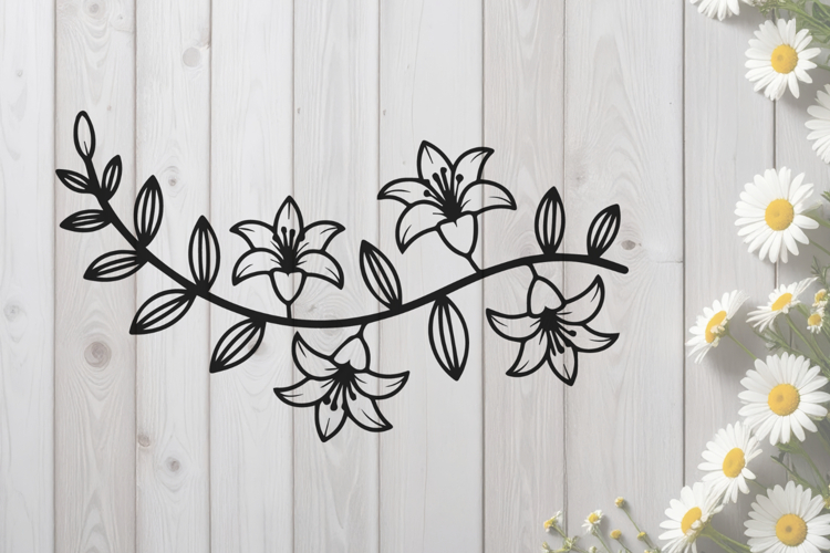 Floral Branch SVG