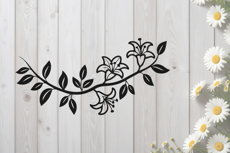 Lilies Branch SVG