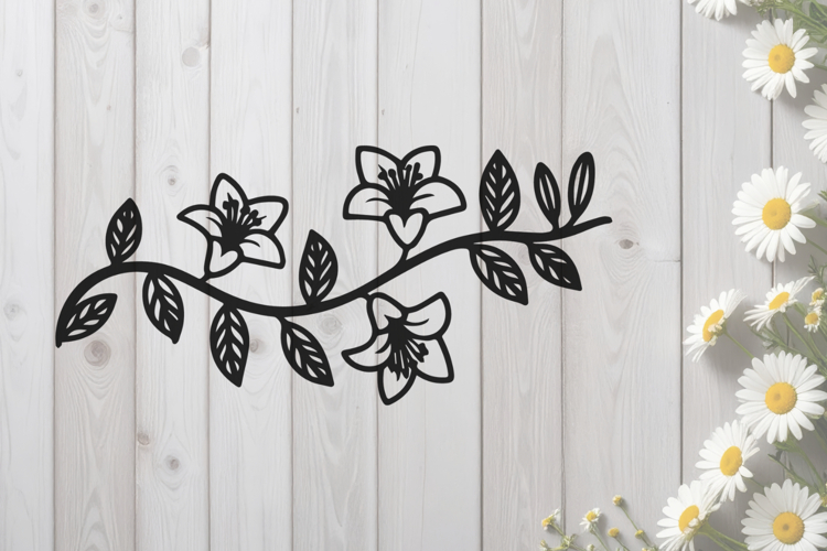 Floral Branch SVG