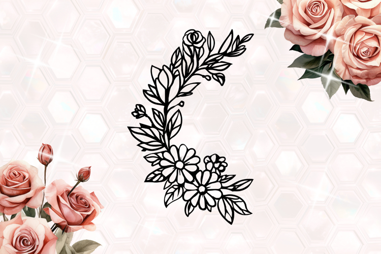 Floral Branch SVG