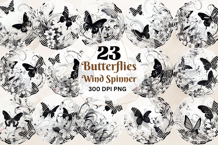 Butterfly Sublimation Designs Image 15