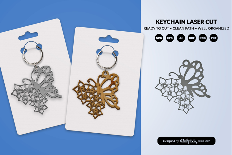 Acrylic Keychain Svg Image 9