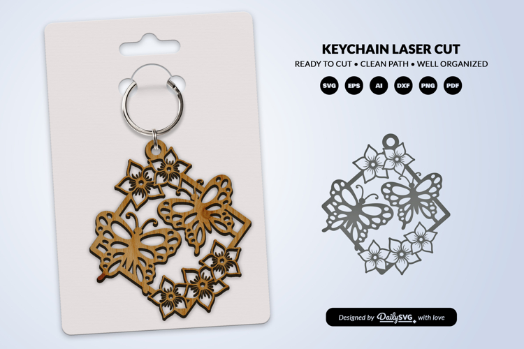 Acrylic Keychain Svg Image 7