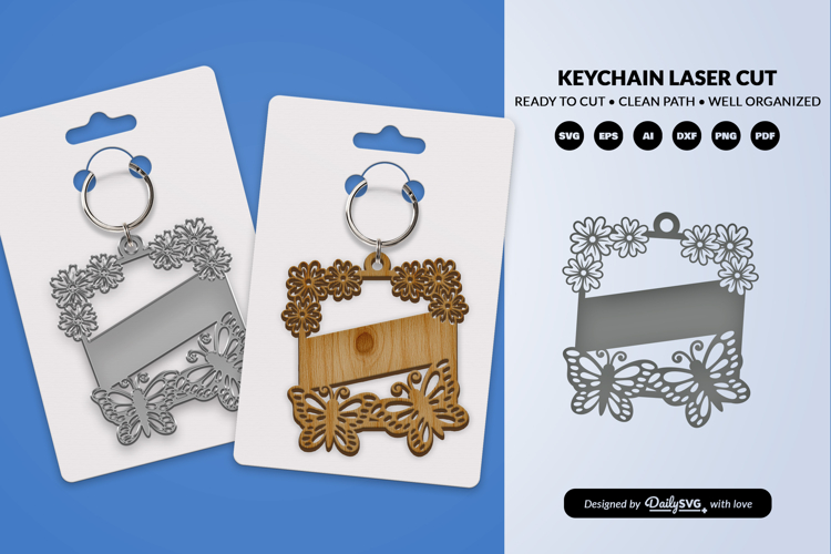 Acrylic Keychain Svg Image 2