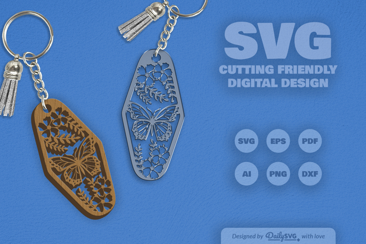 Acrylic Keychain Svg Image 5