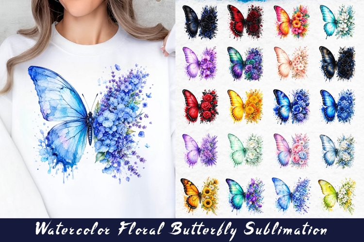 Floral Butterfly Png Bundle Butterflies