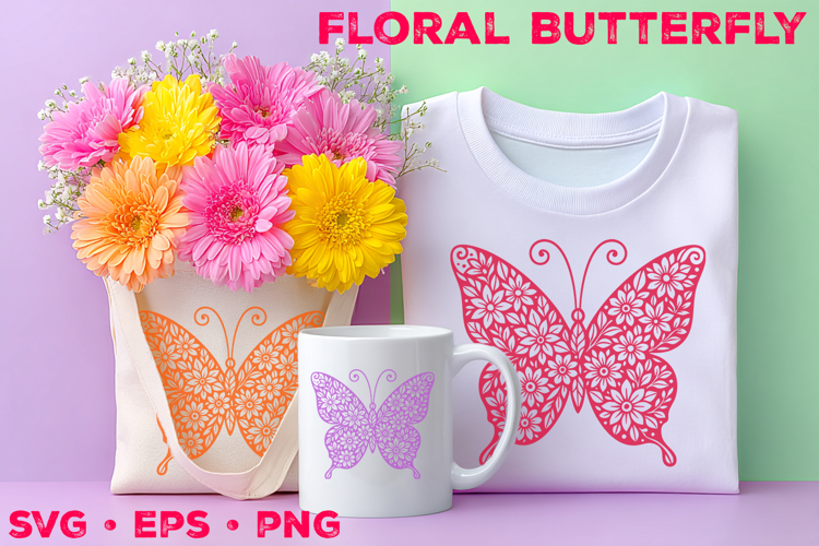 Butterfly Silhouettes Image 9