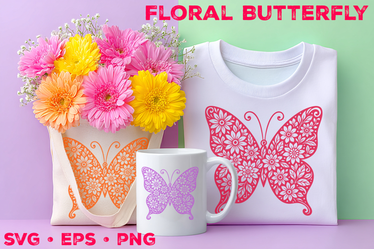 Butterfly Silhouettes Image 8