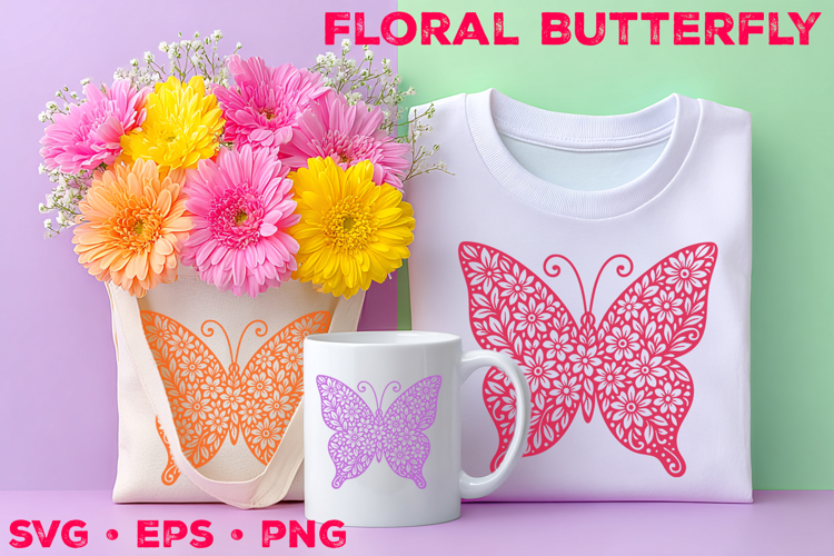 Butterfly Silhouettes Image 7