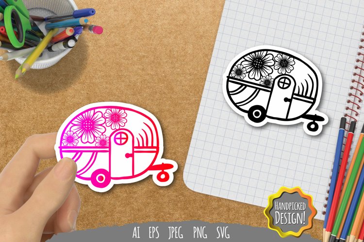 Caravan Svg Image 16