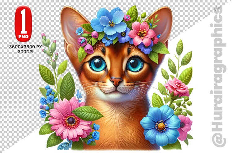 Cute Cat Clipart Image 7