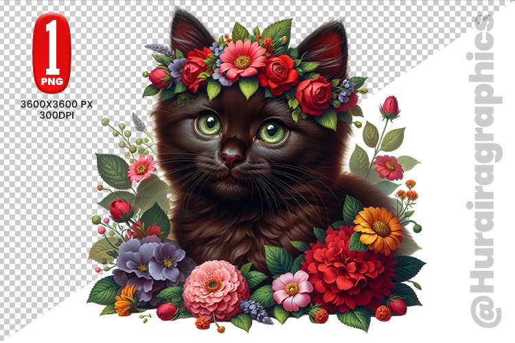 Cute Cat Clipart Image 2