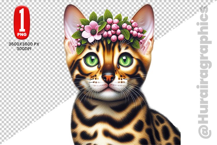 Cute Cat Clipart Image 16