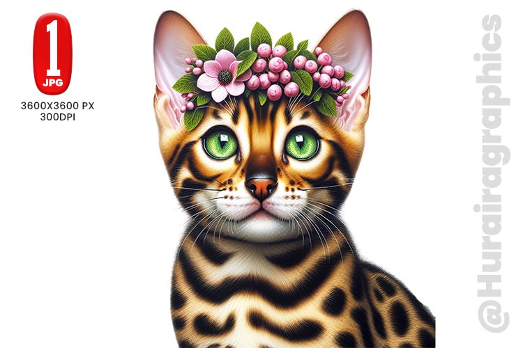 Cute Cat Clipart Image 11