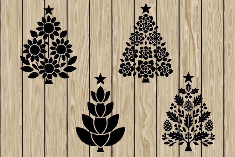 Christmas Tree Silhouette