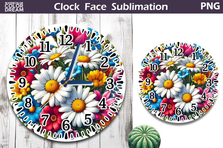 Clock Face Clipart Image 5