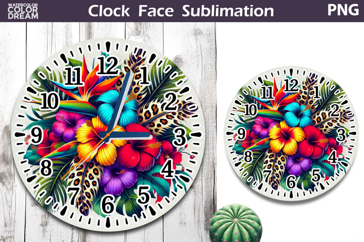 Clock Face Clipart Image 15