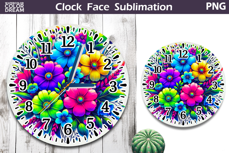 Clock Face Clipart Image 12