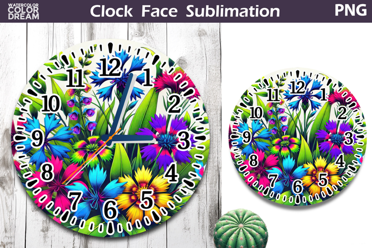 Clock Face Clipart Image 11