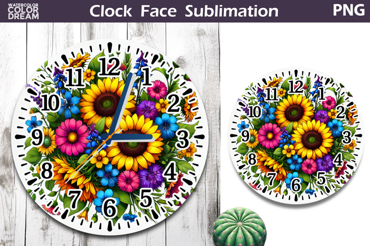 Clock Face Clipart Image 10