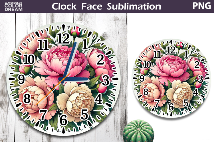 Clock Face Clipart Image 9