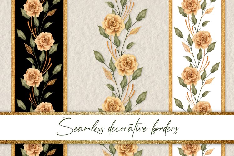 Gold Border Png