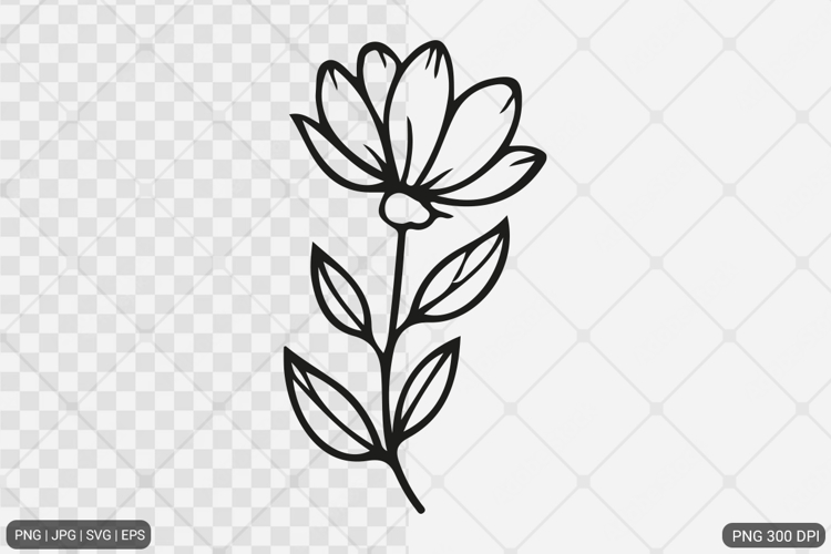 Border Clipart Black And White Image 6