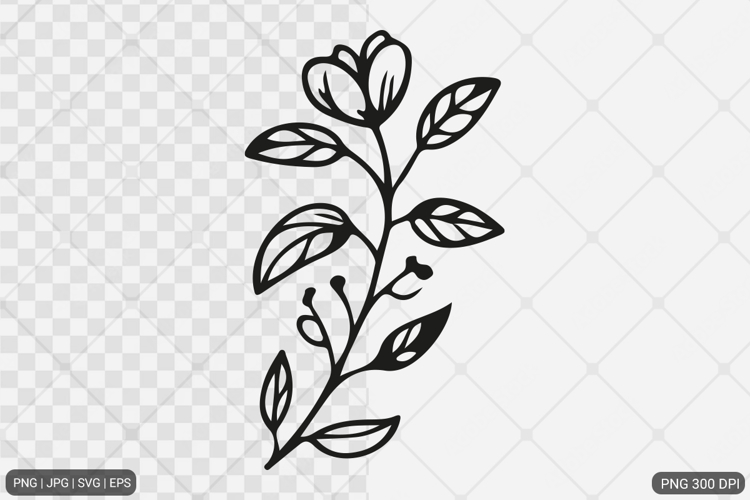 Border Clipart Black And White Image 19