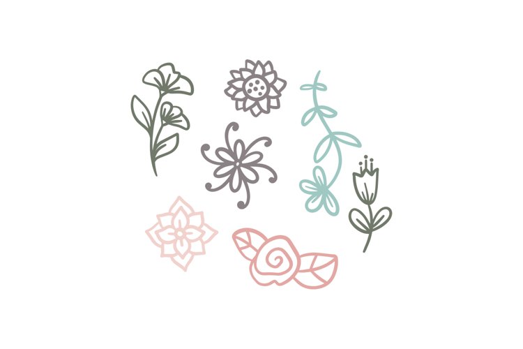 Floral Designs SVG Cut File