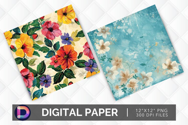 Floral Seamless Pattern Image 2