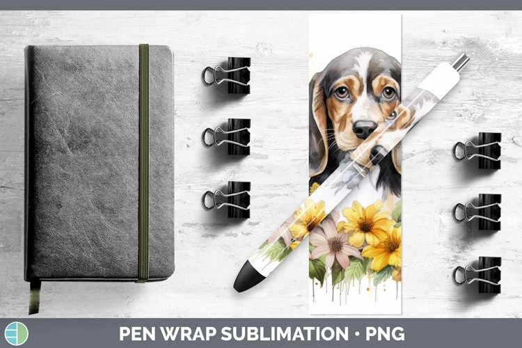 GorgeousFloral Dog Pen Wrap design.
