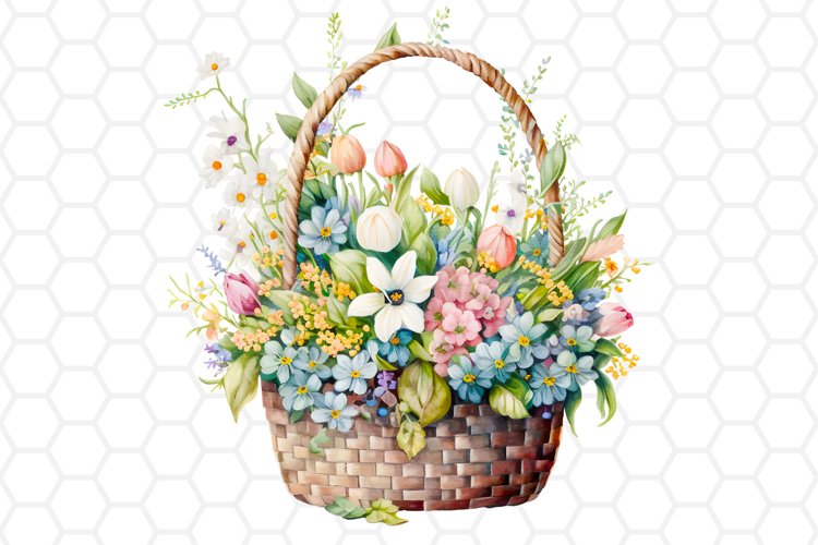 Easter Basket Clipart Image 2