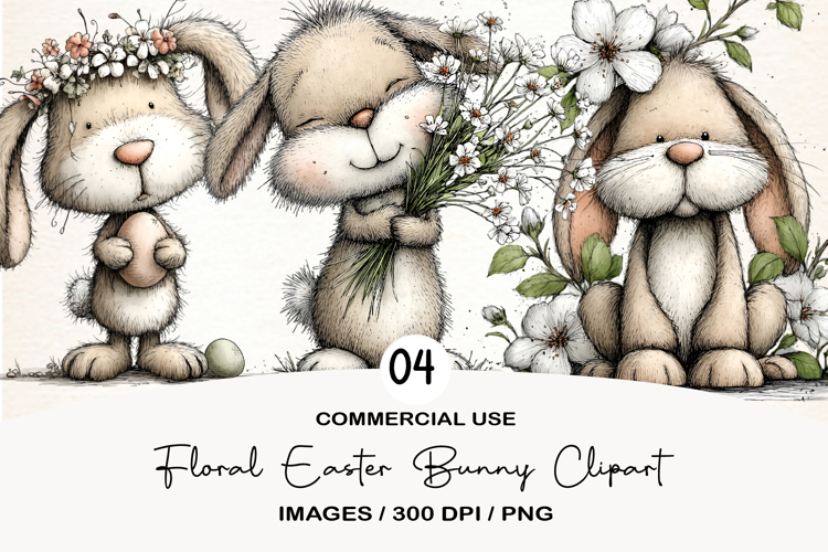 Easter Bunny Clipart Image 5