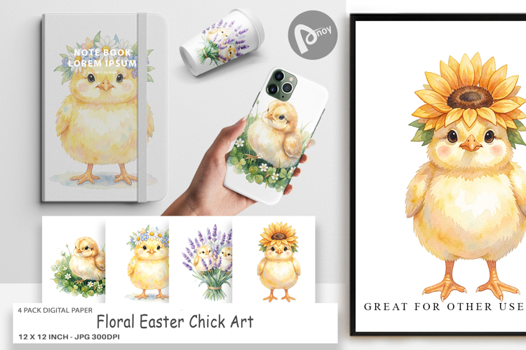 Easter Scrapbook Paper Image 18