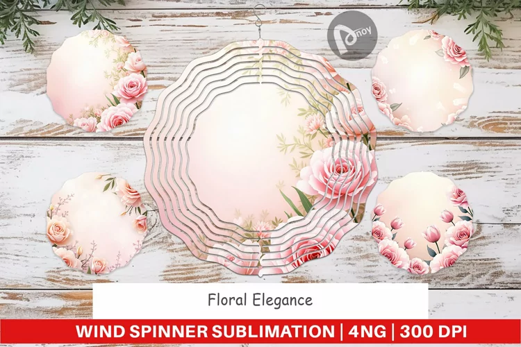 Wind Spinner Floral