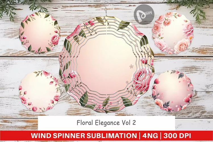 Wind Spinner Floral